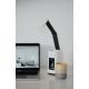 6. Modern LED desk lamp Activejet TECHNIC white with LED display (date, time, alarm clock), foldable
