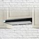 2. Under-cabinet hood AKPO WK-7 K GLASS 50 BLACK/BLACK GLASS (50 cm wide, black, black glass front)