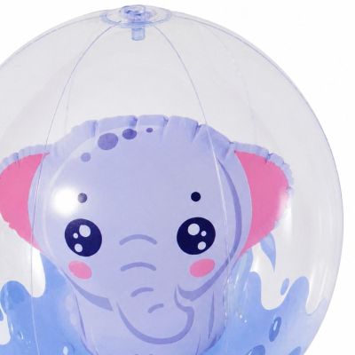 2. INFLATABLE BEACH BALL 50 CM ELEPHANT 53198