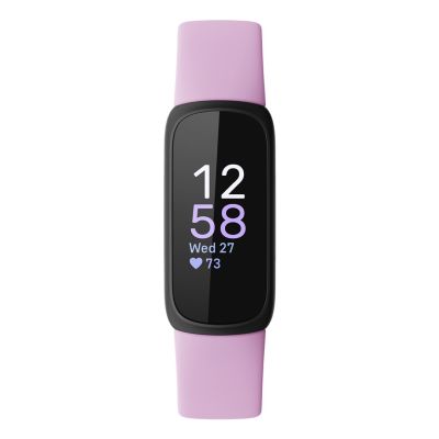 2. Fitbit Inspire 3 Lilac Dream - Sports band monitoring health and activity