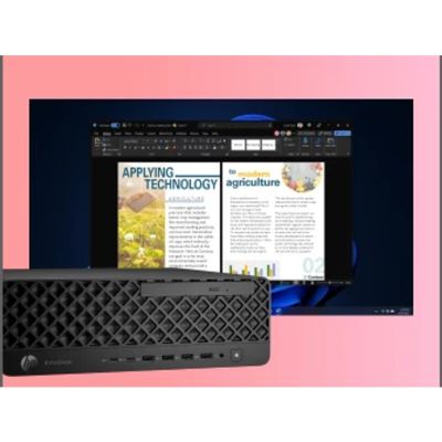 243. HP EliteDesk 8 SFF G1i AI Intel Core Ultra 5 235 16GB DDR5-SDRAM 512GB SSD Windows 11 Pro PC AI PC Black