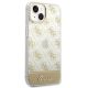 4. Guess GUHCP14MHG4MHG iPhone 14 Plus 6.7 "gold / gold hardcase 4G Pattern Script