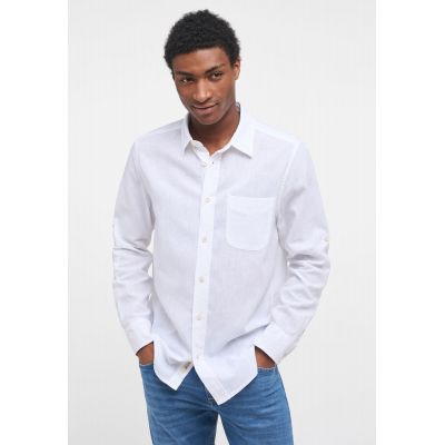 9. Mustang Clemens Linen Cotton Shirt M 1014356-2045