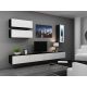 9. TV cabinet VIGO '140' 30/140/40 black/white gloss