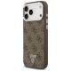 2. Guess 4G Triangle Logo MagSafe case for iPhone 17 Pro Max - brown