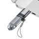4. Acefast J8 USB-C - USB-A Adapter - Gray