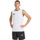 Men's adidas Entrada 26 Sleeveless Jersey White KB3928