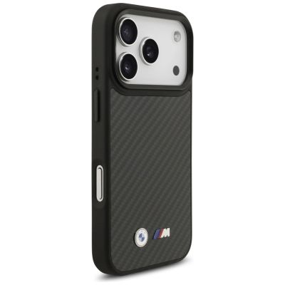 4. BMW M Kevlar Matt MagSafe Case for iPhone 17 Pro - Black