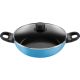 2. BALLARINI CAPRERA Deep frying pan 2H with lid 28 cm blue