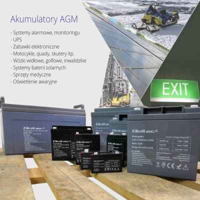 4. Qoltec 53035 maintenance-free battery