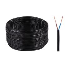 OMYp 2x0.5 300/300V black electric cable