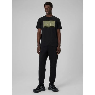 3. Men's regular printed T-shirt 4F 4FRSS26TTSHM3991-20S