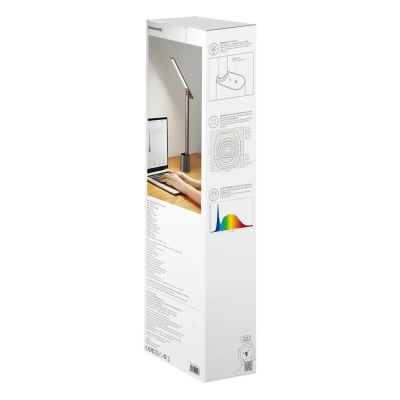 7. Baseus Smart Eye wireless LED desk lamp with battery 2200 mAh gray (DGZG-0G)