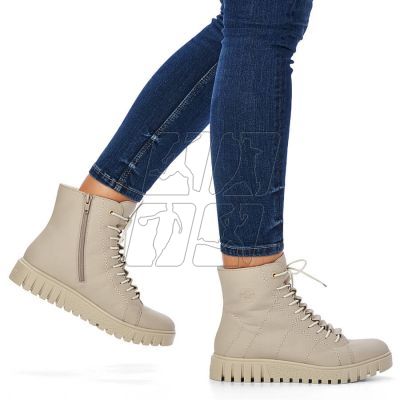 9. Rieker W RKR279C insulated platform boots, beige