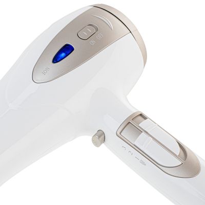 6. ADLER AD 2248wc hair dryer white and champagne