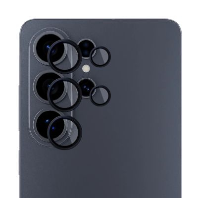 13. 3mk Lens Protection Pro Black Hybrid Glass for the Camera Lens on the Samsung Galaxy S26 Ultra