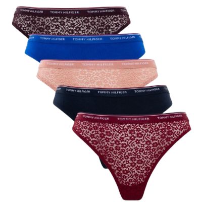 20. Tommy Hilfiger 5-Pack Thong Underwear W UW0UW04995