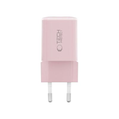 3. Tech-Protect NCM33W 2-port PD33W/QC3.0 wall charger - pink
