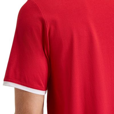 5. Men's adidas Entrada 26 Tee red JZ6676