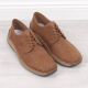 15. Rieker M RKR528 brown openwork leather shoes 