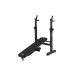 5. ZIPRO CORE Adjustable Gym Chair, Home Black