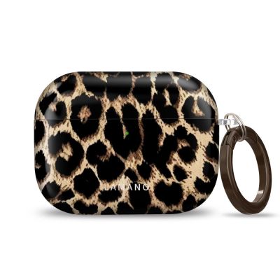 3. Tech-Protect Lamano case for AirPods Pro 3 - black and brown