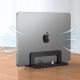 4. Ugreen Aluminum Vertical Stand Holder Stand for MacBook Laptop Tablet Silver (20471 LP258)