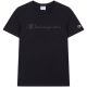 2. Champion Women's Short Sleeve T-shirt Black 119125 KK001