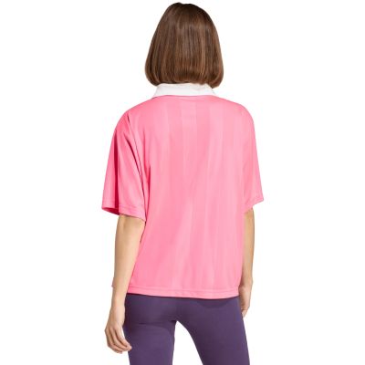 9. Adidas Tiro Q4 women's t-shirt pink JN2747