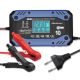 14. QOLTEC STD AGM GEL LIFEPO4 BATTERY CHARGER | RECTIFIER WITH REPAIR FUNCTION | 12-24V | 10A | LCD | 9-STEP CHARGING