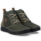10. Women's leather ankle boots insulated green Rieker 55036-54