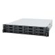 4. Synology RackStation RS2423RP+ NAS Rack Server (2U) Ryzen Embedded V1780B 8 GB DDR4 0 TB DiskStation Manager Black, Gray