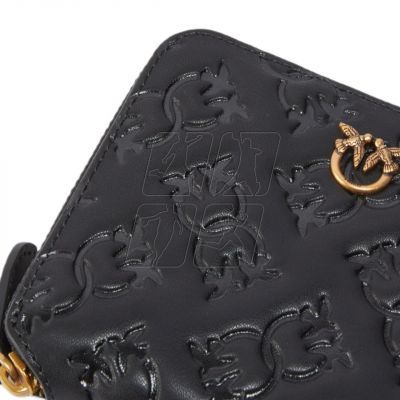 4. Pinko Taylor Zip Around Logo Wallet 100249A1YB