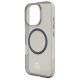 6. Mercedes Silver Ring MagSafe Case for iPhone 16 Pro Max - Black
