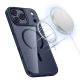 2. Tech-Protect MagMat MagSafe Case for iPhone 17 Pro Max - Transparent - Navy Blue
