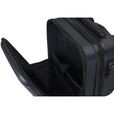 9. 20-INCH CABIN TRAVEL CASE WITH LAPTOP COMPARTMENT PROWORLD GRAY