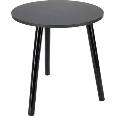 5. COFFEE TABLE 40x40x41CM BLACK WOODEN TABLETOP