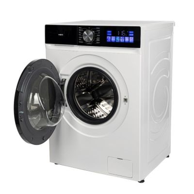 3. Washing machine MPM-5914-PT-51, capacity 9 kg, width 60 cm, inverter motor, 15 main programs, white with black elements