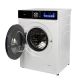 3. Washing machine MPM-5914-PT-51, capacity 9 kg, width 60 cm, inverter motor, 15 main programs, white with black elements