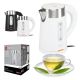 7. ELDOM CORDLESS KETTLE 185B TRIPO WHITE 1000W 0.8 L, BPA FREE, INSULATED