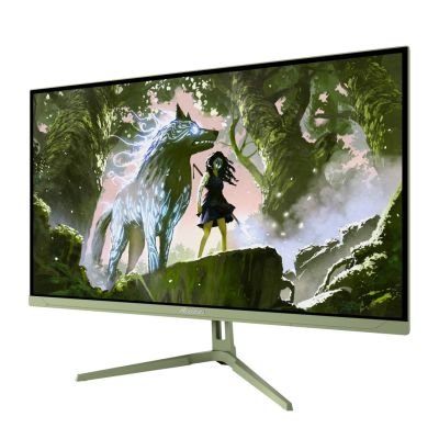 7. Arozzi Nova 27" Monitor IPS Intrusion Protection Systems QHD 16:9 180Hz 1ms 2560x1440 Pixels 350 cd/m² HDMI: 2 Forest Green