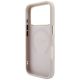 7. Guess Saffiano Peony & Ring MagSafe Case for iPhone 17 Pro Max / 18 Pro Max - Pink