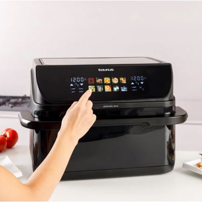 10. Taurus 973004000 Air Fryer with Long Basket and Grill