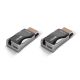 5. Lindy 38392 AV Extender AV Transmitter and Receiver Dark Gray