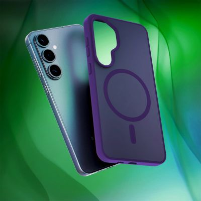 10. 3mk Smoke MagCase for Samsung Galaxy S26 - purple