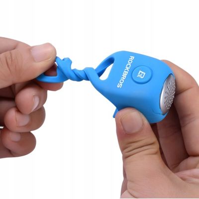 5. Rockbros CB1709BU electronic bicycle bell - blue