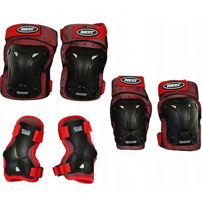 4. Roces Ventilated JR Protectors 3-PACK 301352 02