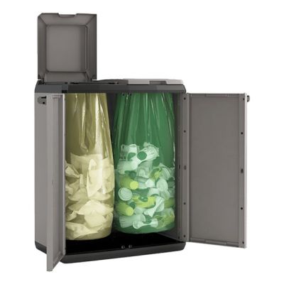 2. Keter Split Basic 220 l Rectangular Plastic Gray