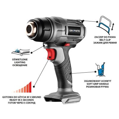 2. Graphite 58G082 heat gun