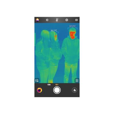 6. GUIDE SENSMART THERMAL IMAGING CAMERA MOBIR 2T A USB-C, 256X192PX BODY TEMPERATURE MEASUREMENT ACCURACY ±0.5°C UP TO 150°C FOV 56° M2TA